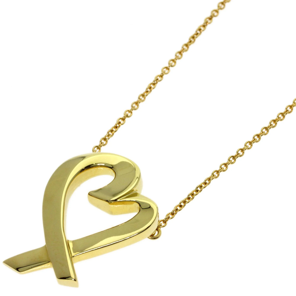 TIFFANY Authentic 18k Gold Heart Necklace